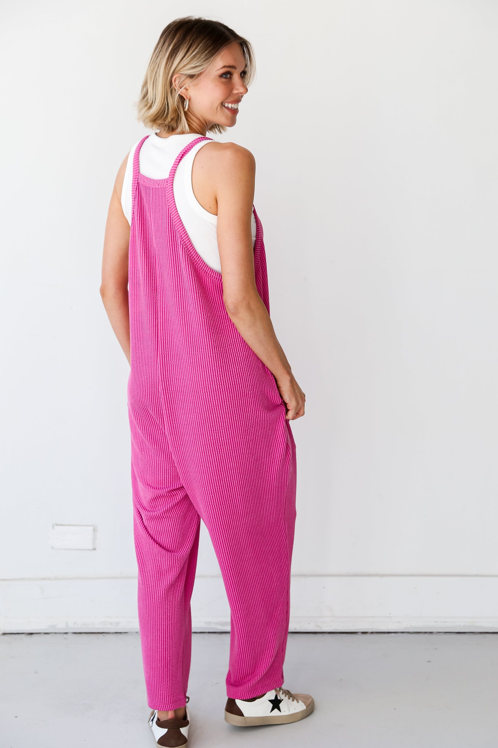 Born To Lounge Corded Jumpsuit AE28