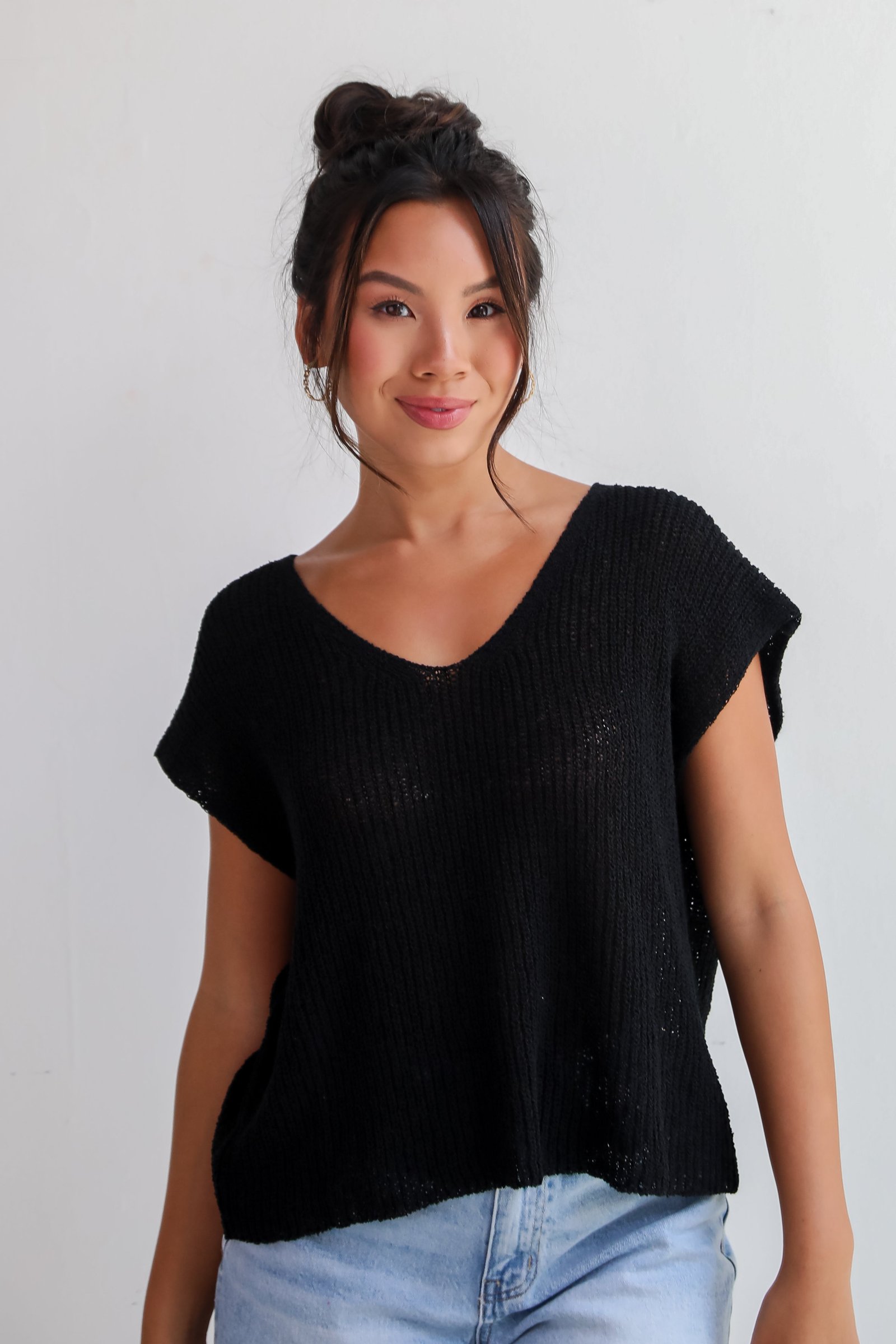 Cool Vibes Lightweight Knit Top AE6