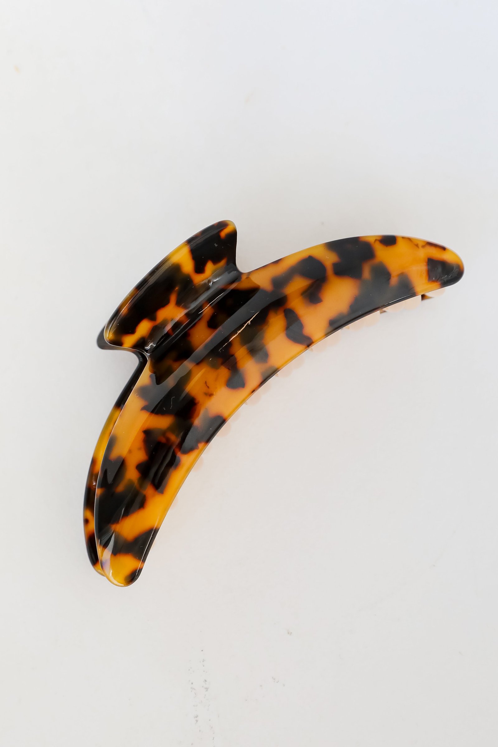 Luxe Accent Tortoise Acrylic Claw Hair Clip AE10